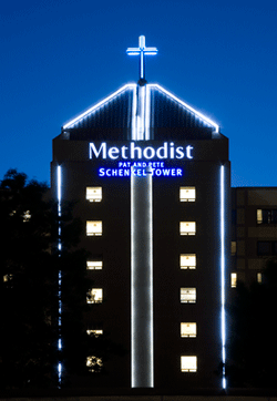 Methodist Pat and Pete Schenkel Tower